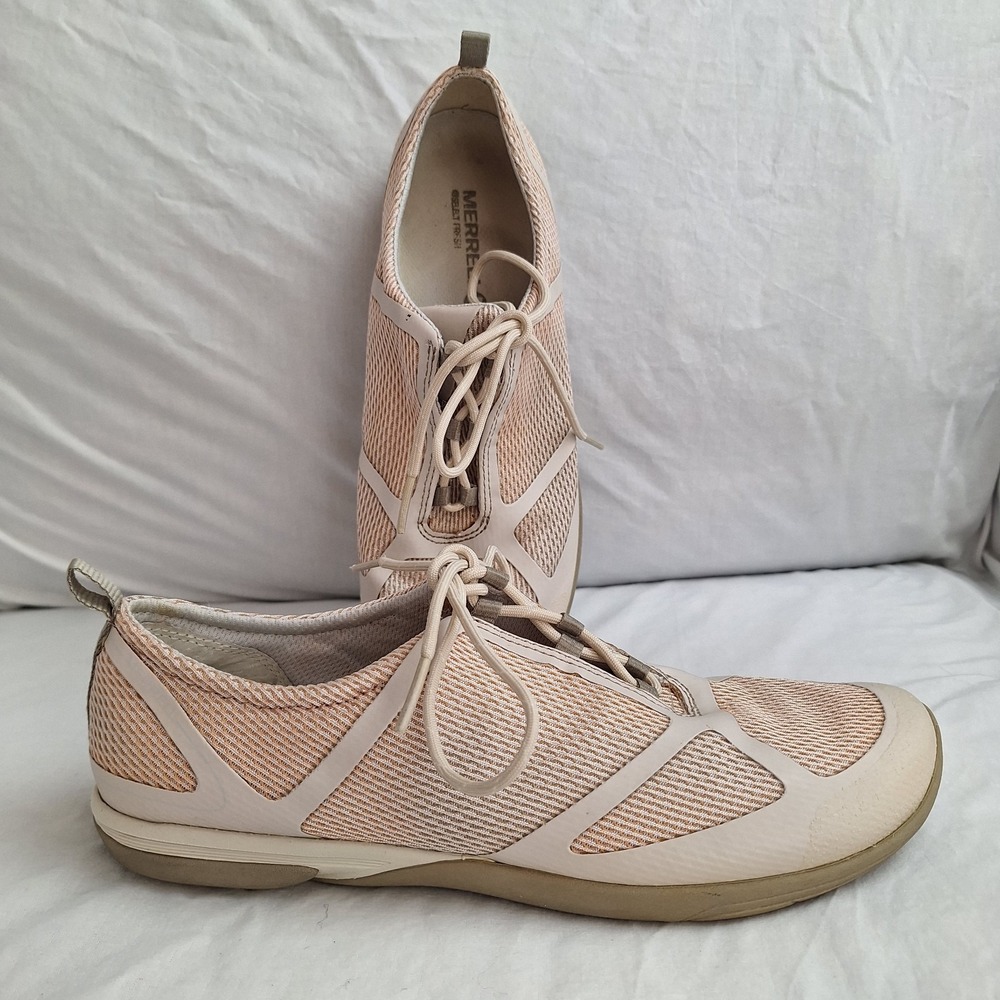 Merrell Ceylon Sport Lace Up Low Top Women's Sneakers Taupe J55148 Mesh 8.5